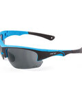 Fahrradsonnenbrille - S4.DB - Schwarz/Blau