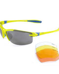 Fahrradsonnenbrille - S11.YB - Blau/Gelb