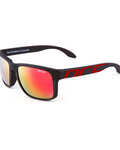 Fahrradsonnenbrille - W0W.5 - Schwarz/Rot