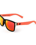Fahrradsonnenbrille - W8.7 - Orange/Schwarz