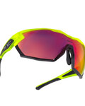 Fahrradsonnenbrille - X2.ANGLIRU - Gelb/Schwarz
