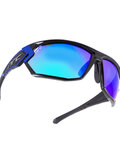 Fahrradsonnenbrille - X4.SELLARONDA - Blau/Schwarz