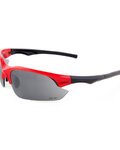 Fahrradsonnenbrille - S5.RD - Schwarz/Rot