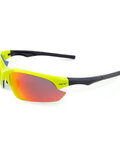 Fahrradsonnenbrille - S5.YD - Schwarz/Gelb