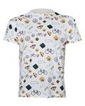 NU. BY HOLOKOLO Kurzarm Fahrrad-Shirt - SPORTIVE - mehrfarbig/Weiß