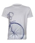 NU. BY HOLOKOLO Kurzarm Fahrrad-Shirt - CREATIVE - mehrfarbig/Grau