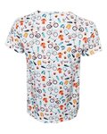 NU. BY HOLOKOLO Kurzarm Fahrrad-Shirt - FREE - mehrfarbig/Weiß