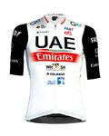 PISSEI Kurzarm Fahrradtrikot - UAE TEAM EMIRATES 23 - Weiß/Rot/Schwarz