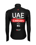 PISSEI Langarm Fahrradtrikot für den Winter - UAE TEAM EMIRATES 23 - Schwarz/Rot/Weiß