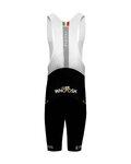 PISSEI Kurze Fahrradhose mit Trägern - UAE TEAM EMIRATES 2024 - Schwarz