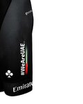 PISSEI Kurze Fahrradhose mit Trägern - UAE TEAM EMIRATES 2024 - Schwarz