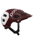 POC Fahrradhelm - TECTAL RACE MIPS - bordeaux/Weiß