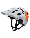 POC Fahrradhelm - TECTAL RACE MIPS NFC - Weiß/Orange
