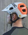 POC Fahrradhelm - TECTAL RACE MIPS NFC - Weiß/Orange