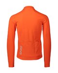 POC Langarm Fahrradtrikot für den Winter - RADIANT - Orange