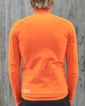 POC Langarm Fahrradtrikot für den Winter - RADIANT - Orange