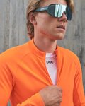 POC Langarm Fahrradtrikot für den Winter - RADIANT - Orange