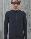 POC Langarm Fahrradtrikot für den Winter - RADIANT  - Schwarz