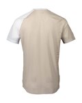 POC Kurzarm Fahrradtrikot - MTB PURE - Beige/Weiß