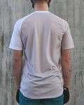 POC Kurzarm Fahrradtrikot - MTB PURE - Beige/Weiß
