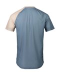 POC Kurzarm Fahrradtrikot - MTB PURE - Beige/Blau