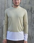 POC Langarm Fahrradtrikot für den Sommer - MTB PURE - Grün/Weiß