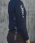 POC Langarm Fahrradtrikot für den Sommer - MTB PURE LADY - Braun/Blau