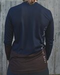 POC Langarm Fahrradtrikot für den Sommer - MTB PURE LADY - Braun/Blau
