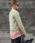 POC Langarm Fahrradtrikot für den Sommer - MTB PURE LADY - Beige/Rosa
