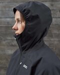 POC Fahrrad-Regenjacke - MOTION RAIN LADY - Schwarz