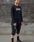 POC Langarm Fahrradtrikot für den Sommer - REFORM ENDURO LADY - Schwarz