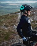 POC Langarm Fahrradtrikot für den Sommer - REFORM ENDURO LADY - Schwarz