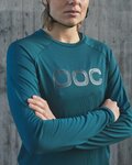 POC Langarm Fahrradtrikot für den Sommer - REFORM ENDURO LADY - Grün