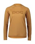 POC Langarm Fahrradtrikot für den Sommer - REFORM ENDURO LADY - Braun