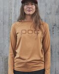 POC Langarm Fahrradtrikot für den Sommer - REFORM ENDURO LADY - Braun