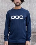 POC Langarm Fahrradtrikot für den Sommer - REFORM ENDURO - Blau