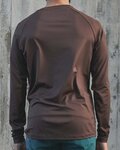 POC Langarm Fahrradtrikot für den Sommer - REFORM ENDURO - Braun