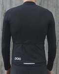POC Langarm Fahrradtrikot für den Winter - AMBIENT THERMAL - Schwarz