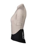 POC Kurzarm Fahrradtrikot - ESSENTIAL ROAD LADY - Schwarz/Beige
