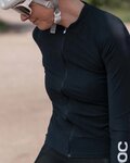 POC Langarm Fahrradtrikot für den Sommer - ESSENTIAL ROAD LADY - Schwarz