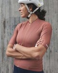 POC Kurzarm Fahrradtrikot - PRISTINE LADY - Orange
