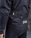 POC Fahrrad-Regenjacke - HAVEN RAIN - Schwarz