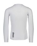 POC Langarm Fahrrad-Shirt - ESSENTIAL LAYER - Weiß