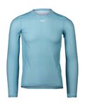 POC Langarm Fahrrad-Shirt - ESSENTIAL LAYER - Hellblau