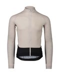 POC Langarm Fahrradtrikot für den Sommer - ESSENTIAL ROAD - Schwarz/Grau
