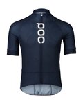 POC Kurzarm Fahrradtrikot - ESSENTIAL ROAD LOGO - Blau