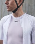 POC Kurzarm Fahrradtrikot - PRISTINE PRINT - Weiß