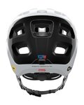 POC Fahrradhelm - TECTAL RACE MIPS - Weiß/Schwarz
