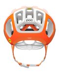 POC Fahrradhelm - VENTRAL AIR MIPS - Orange/Weiß