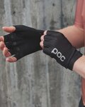 POC Fingerlose Fahrradhandschuhe - AGILE - Schwarz